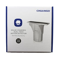 Chuango senzor PIR de miscare wireless solar cu tehnologie duala PIR-926