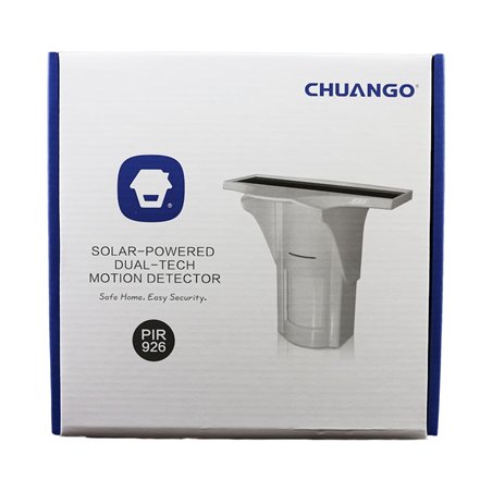 Chuango senzor PIR de miscare wireless solar cu tehnologie duala PIR-926