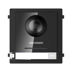 Modul Master conectare 2 fire, camera video 2MP fisheye si un buton apel  - HIKVISION DS-KD8003-IME2