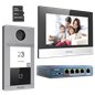 KIT videointerfon pentru o familie, Wi-Fi 2.4Ghz, monitor 7 inch - HIKVISION DS-KIS604-S KIT videointerfon pentru o familie, Wi-Fi 2.4Ghz, monitor 7 inch - HIKVISION DS-KIS604-S