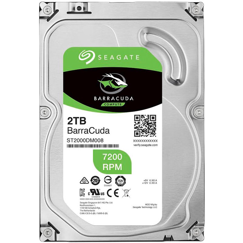 SEAGATE HDD Desktop Barracuda Guardian (3.5"/2TB/SATA 6Gb/s/7200rpm) SEAGATE HDD Desktop Barracuda Guardian (3.5"/2TB/SATA 6Gb/s/7200rpm)