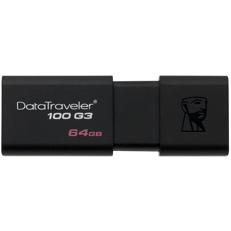 Kingston 64GB USB 3.0 DataTraveler 100 G3 (100MB/s read) EAN: 740617211726 Kingston 64GB USB 3.0 DataTraveler 100 G3 (100MB/s read) EAN: 740617211726