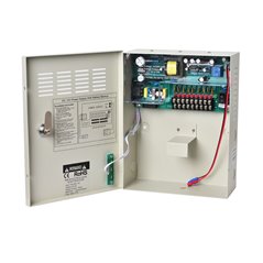 Sursa alimentare 12V / 5A cu 9 iesiri cu back-up