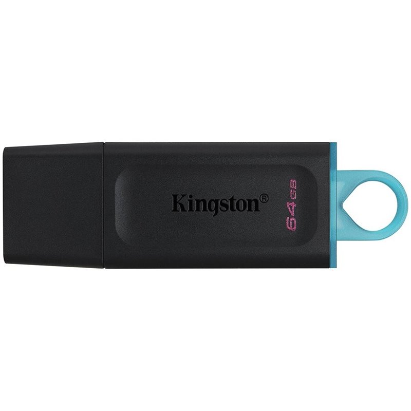 KINGSTON 64GB USB3.2 Gen 1 DataTraveler Exodia (Black + Teal) KINGSTON 64GB USB3.2 Gen 1 DataTraveler Exodia (Black + Teal)