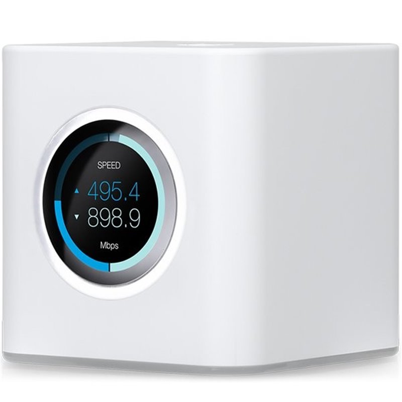 Ubiquiti AmpliFI HD Mesh Router, Dual-Band 802.11AC 3X3 MIMO Wi-Fi, Wi-Fi/Gigabit Ethernet (1) WAN, (4) LAN, 802.11ac 13 Mbps to Ubiquiti AmpliFI HD Mesh Router, Dual-Band 802.11AC 3X3 MIMO Wi-Fi, Wi-Fi/Gigabit Ethernet (1) WAN, (4) LAN, 802.11ac 13 Mbps to