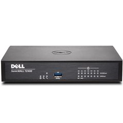 DELL SonicWALL TZ400, 4x800MHz cores, 1GB RAM, 64MB Flash,  8 x RJ45 Ports 10/100/1000, USB, VPN, VLAN