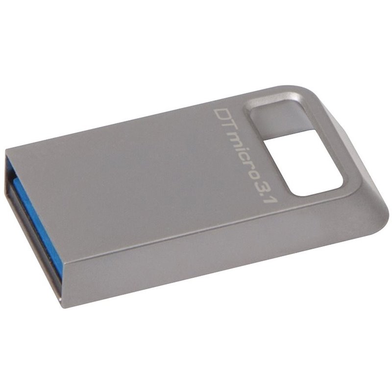 Kingston 128GB DTMicro USB 3.1/3.0 Type-A metal ultra-compact drive EAN: 740617242928 Kingston 128GB DTMicro USB 3.1/3.0 Type-A metal ultra-compact drive EAN: 740617242928