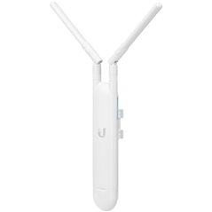 Ubiquiti UniFi Indoor/Outdoor AP, AC Mesh,2x2 MIMO,300 Mbps(2.4GHz),867 Mbps(5GHz),Passive PoE,24V,2 External Dual-Band Omni Ant