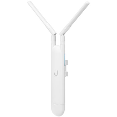 Ubiquiti UniFi Indoor/Outdoor AP, AC Mesh,2x2 MIMO,300 Mbps(2.4GHz),867 Mbps(5GHz),Passive PoE,24V,2 External Dual-Band Omni Ant