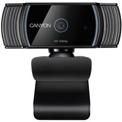 CANYON 1080P full HD 2.0Mega auto focus webcam with USB2.0 connector, 360 degree rotary view scope, built in MIC, IC Sunplus2281