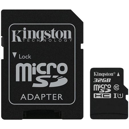 Kingston 32GB micSDHC Canvas Select Plus 100R A1 C10 Card + ADP EAN: 740617298680