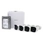KIT 4 camere Bullet IP 2MP + NVR 4 canale, HDD 1TB - HIKVISION NK42N0H-1T(SG)