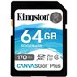 Kingston 64GB SDXC Canvas Go Plus 170R C10 UHS-I U3 V30 EAN: 740617301397 Kingston 64GB SDXC Canvas Go Plus 170R C10 UHS-I U3 V30 EAN: 740617301397