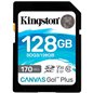 Kingston 128GB SDXC Canvas Go Plus 170R C10 UHS-I U3 V30 EAN: 740617301458 Kingston 128GB SDXC Canvas Go Plus 170R C10 UHS-I U3 V30 EAN: 740617301458