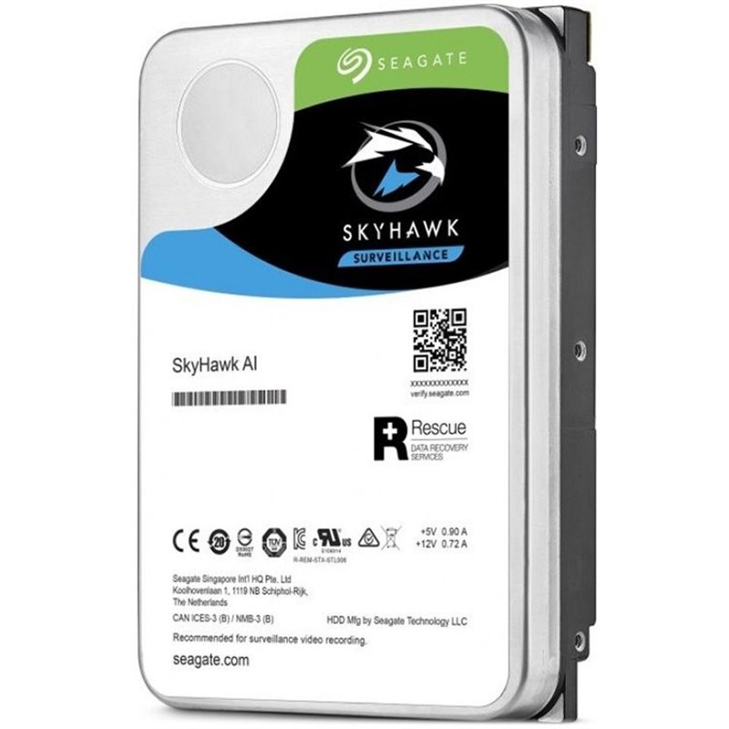 SEAGATE HDD Desktop SkyHawk AI (3.5'/ 12TB/ SATA 6Gb/s / rpm 7200) SEAGATE HDD Desktop SkyHawk AI (3.5'/ 12TB/ SATA 6Gb/s / rpm 7200)