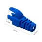 Manson mufa RJ45 albastru, 100 buc. RJ45-CAP-BL