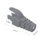 Manson mufa RJ45 gri, 100 buc. RJ45-CAP-GY