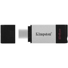 KINGSTON DT80 64GB Flash USB 3.2 Gen 1, USB-C Storage