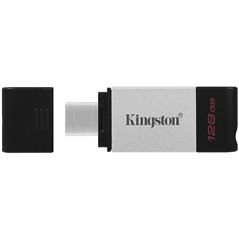 KINGSTON DT80 128GB Flash USB 3.2 Gen 1, USB-C Storage