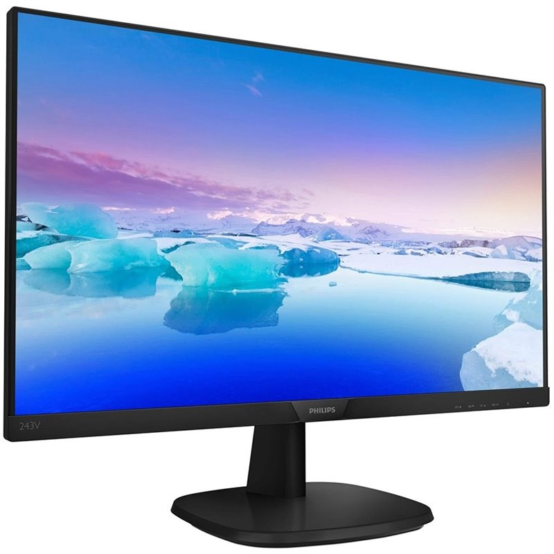 Monitor 23.8'' Philips 243V7QDAB/00 Black IPS, 16:9, 1920x1080, 4ms, 250 cd/m2, 1000:1, D-Sub, DVI, HDMI, 2Wx2, vesa Monitor 23.8'' Philips 243V7QDAB/00 Black IPS, 16:9, 1920x1080, 4ms, 250 cd/m2, 1000:1, D-Sub, DVI, HDMI, 2Wx2, vesa