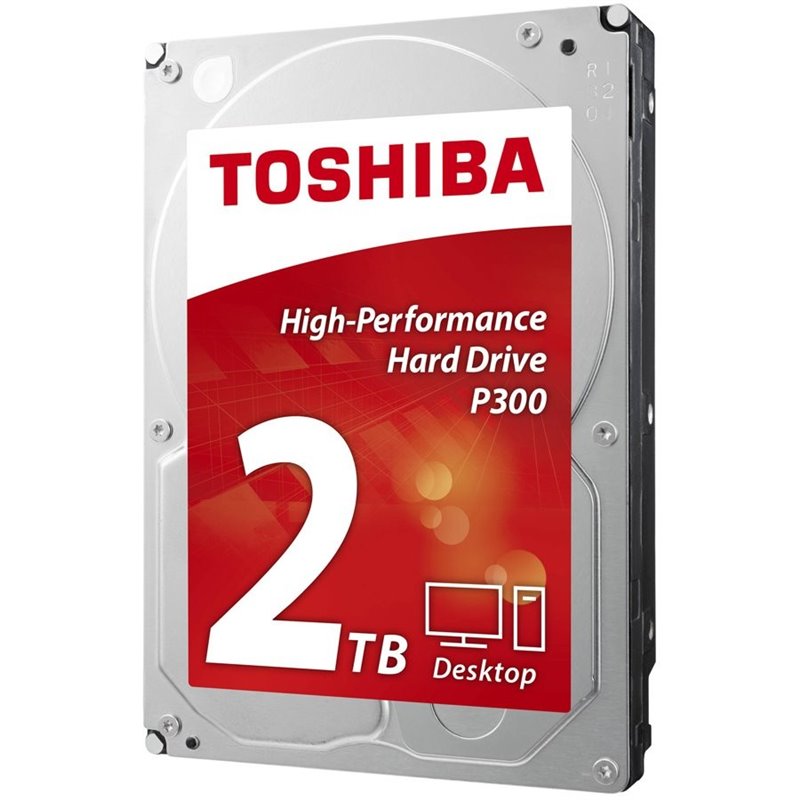 HDD desktop Toshiba P300 (3.5" 2TB, 7200RPM, 64MB, NCQ, AF, SATAIII), bulk HDD desktop Toshiba P300 (3.5" 2TB, 7200RPM, 64MB, NCQ, AF, SATAIII), bulk