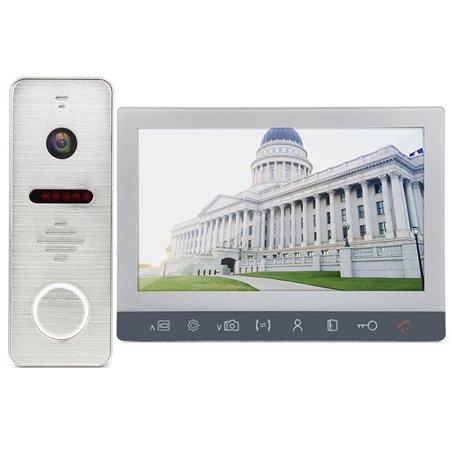 Kit Videointerfon AHD Morningtech 7” HD Slot Card - Alb