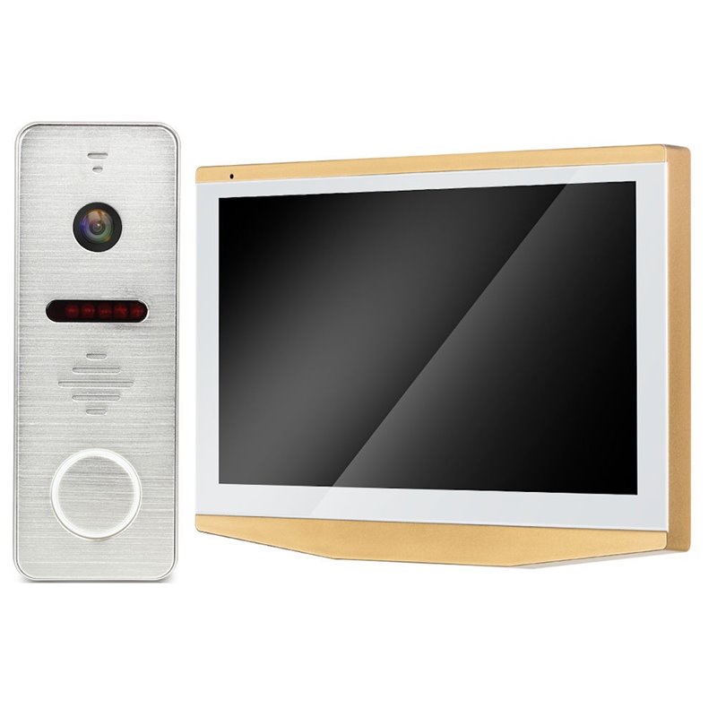 Kit Videointerfon AHD Morningtech 7” HD Slot Card - Gold Kit Videointerfon AHD Morningtech 7” HD Slot Card - Gold