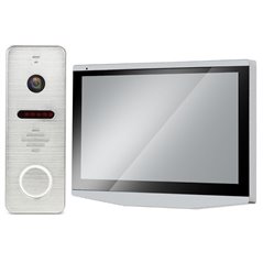 Kit Videointerfon AHD Morningtech 7” HD Slot Card - Silver
