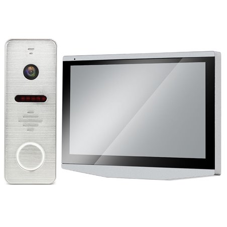 Kit Videointerfon AHD Morningtech 7” HD Slot Card - Silver