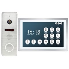 Kit Videointerfon AHD MorningTech HD 10” Slot Card Wifi Tuya App