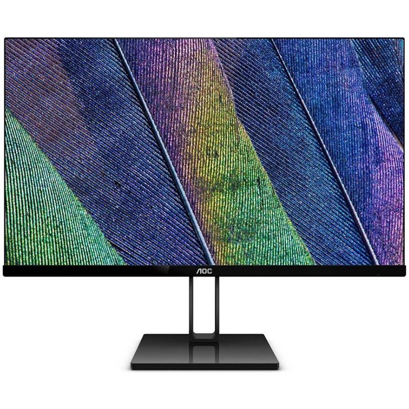 Monitor 23.8'' AOC 24V2Q Black IPS, 16:9, 1920x1080, 5ms, 250 cd/m2, 1000:1, HDMI, DP Monitor 23.8'' AOC 24V2Q Black IPS, 16:9, 1920x1080, 5ms, 250 cd/m2, 1000:1, HDMI, DP
