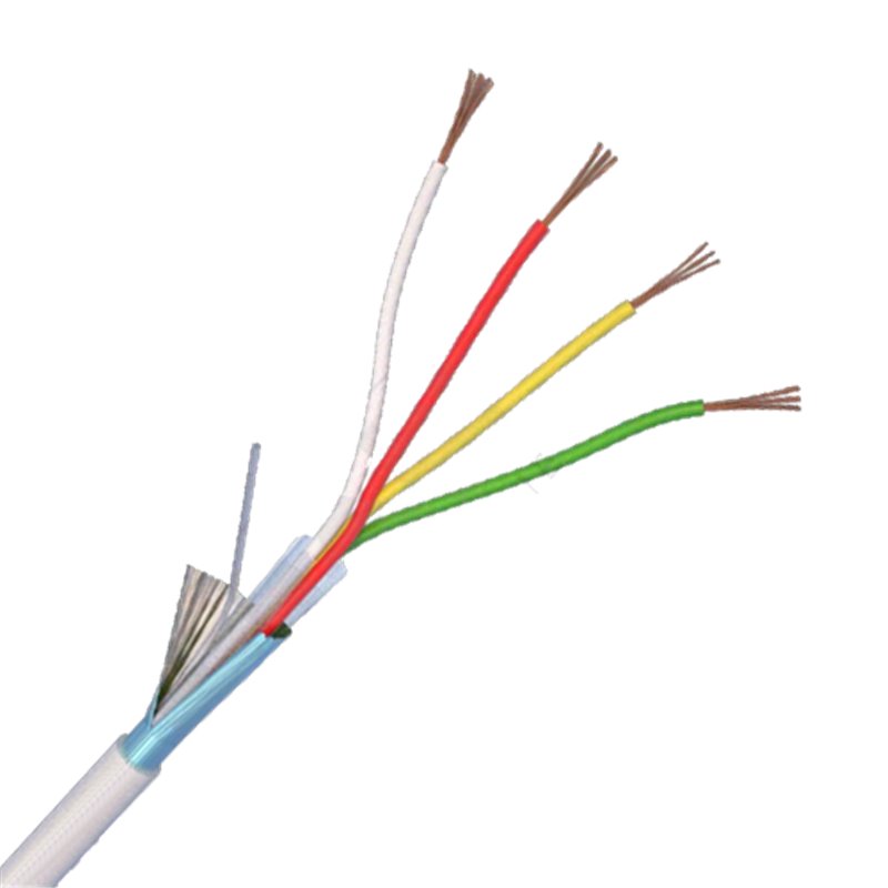 Cablu de alarma 4 fire ecranate, cupru integral, 100m 4CUEF Cablu de alarma 4 fire ecranate, cupru integral, 100m 4CUEF