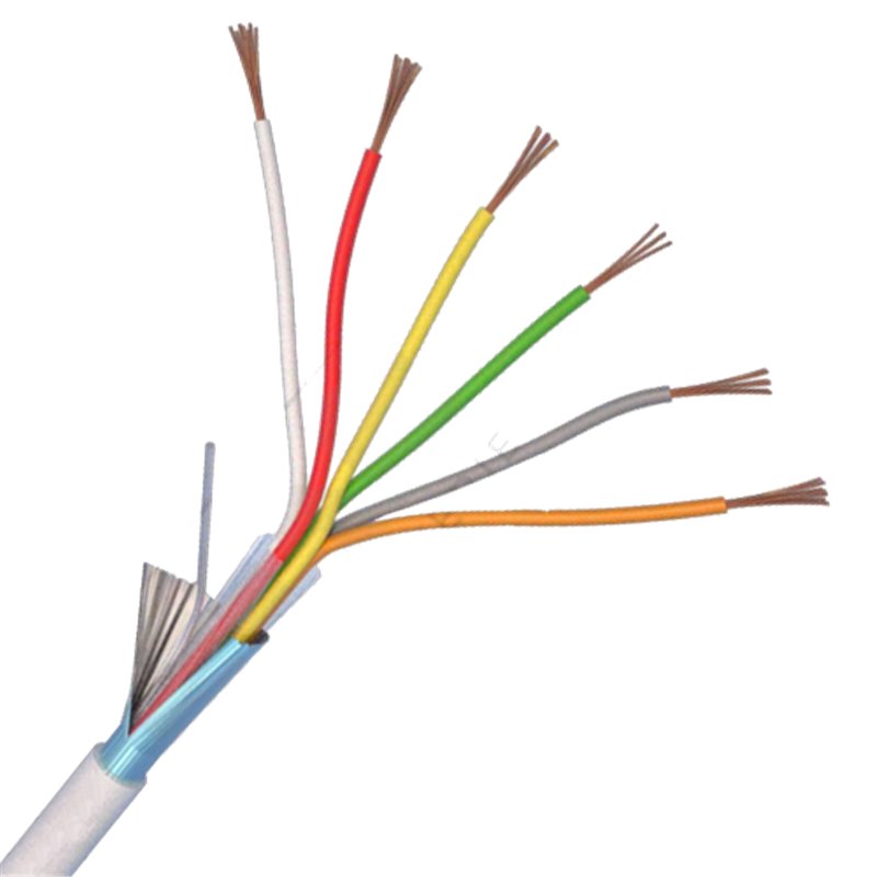 Cablu de alarma 6 fire ecranate, cupru integral, 100m 6CUEF Cablu de alarma 6 fire ecranate, cupru integral, 100m 6CUEF