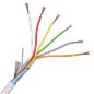 Cablu de alarma 6 fire ecranate, cupru integral, 100m 6CUEF Cablu de alarma 6 fire ecranate, cupru integral, 100m 6CUEF