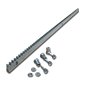 Cremaliera metalica zincata 30x12 mm - lungime 1M CRM4