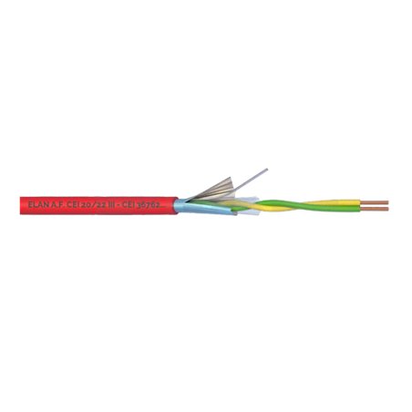 Cablu incendiu 1x2x0.8mm, ecranat, 100m ELN-1x2x08