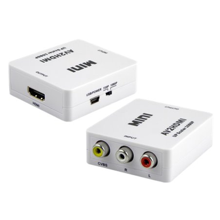 Convertor activ - HDMI la semnal AV/CVBS HDMI-AV