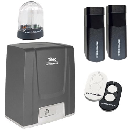 Kit automatizare poarta culisanta 400KG - DITEC DITION4LS