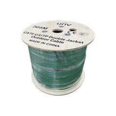 Cablu UTP DE EXTERIOR, cat 6E, CUPRU 100%, tambur 305 metri - UNV  CAB-LC3110B-E-IN