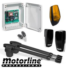 Kit automatizare poarta batanta 2x2.5m -MOTORLINE LINCE300-KIT