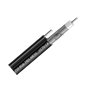Cablu Coaxial RG6 TRISHIELD autoportant, 305m, negru TSY-RG6-TRIS-MESS
