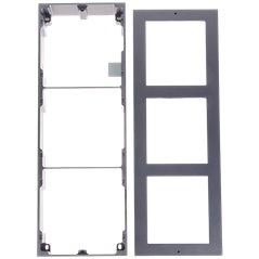 Rama montaj aparent, 3 module, pentru Interfon modular - HIKVISION DS-KD-ACW3