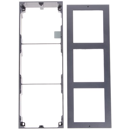 Rama montaj aparent, 3 module, pentru Interfon modular - HIKVISION DS-KD-ACW3