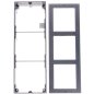 Rama montaj aparent, 3 module, pentru Interfon modular - HIKVISION DS-KD-ACW3 Rama montaj aparent, 3 module, pentru Interfon modular - HIKVISION DS-KD-ACW3