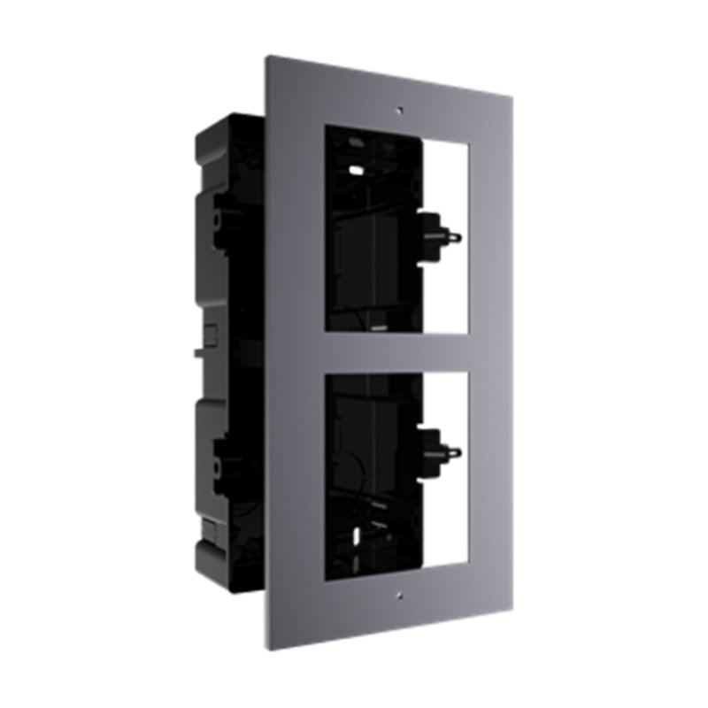 Rama montaj ingropat, 2 module, pentru Interfon modular - HIKVISION DS-KD-ACF2 Rama montaj ingropat, 2 module, pentru Interfon modular - HIKVISION DS-KD-ACF2