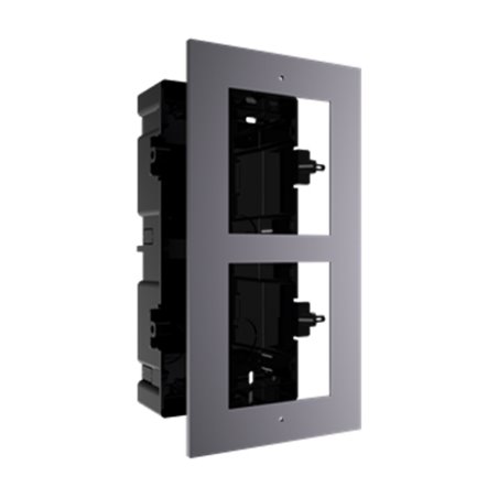 Rama montaj ingropat, 2 module, pentru Interfon modular - HIKVISION DS-KD-ACF2