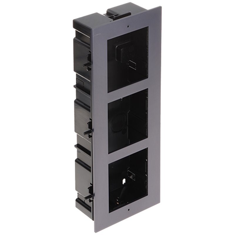 Rama montaj ingropat, 3 module, pentru Interfon modular - HIKVISION DS-KD-ACF3 Rama montaj ingropat, 3 module, pentru Interfon modular - HIKVISION DS-KD-ACF3