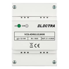 Doza derivatie video 4 iesiri REZIDENTIAL - ELECTRA VCB.4DR02.ELW0R