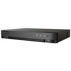 DVR AcuSense 8 ch. video 8MP, Analiza video, AUDIO 'over coaxial' - HIKVISION iDS-7208HUHI-M1-SA