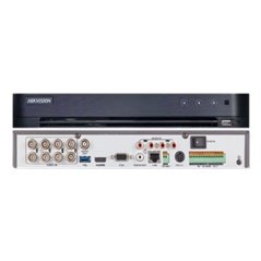 DVR AcuSense 8 ch. video 8MP, Analiza video, AUDIO 'over coaxial' - HIKVISION iDS-7208HUHI-M1-SA